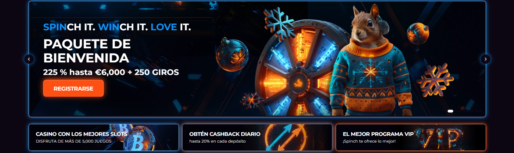 Spinch Bonus-Kampagne